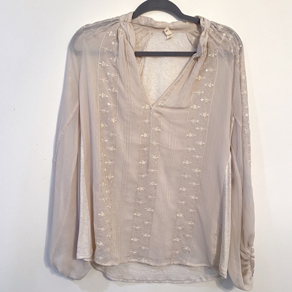 Anthropologie, Size XL, Sheer and Flowy
